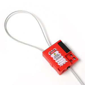 Adjustable Steel Wire Safety <strong>Cable</strong> <strong>Locks</strong> With Built-in Brass <strong>Lock</strong> Cylinder Lockout Tagout Product <strong>for</strong> Enhanced <strong>Security</strong> <strong>for</strong> <strong>Lock</strong> - Product Image 3