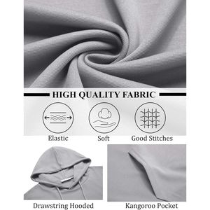 Sudadera con capucha de forro polar de zorro plateado engrosado de 500 g, personalizada, con cremallera, para hombre y mujer, corte regular, hombros caídos, forro polar extra. - Product Image 4