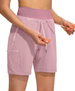 Pantalones Cortos Deportivos para Mujer, de Secado Rápido, para Correr y Entrenar, con Logotipo Personalizado, Venta al Por Mayor, Ropa Deportiva Femenina - Product Image 1