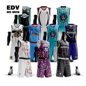 Pas quantité minimale de commande dernier maillot de sport de conception de basket-ball ensemble de maillot homme personnalisé - Product Image 5