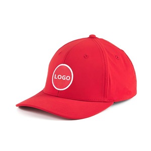 Sombrero de golf de rendimiento con parche de logotipo frontal con borde semicurvado Ajuste ajustable Sombrero de 5 paneles Ideal para deportes al aire libre y promociones - Product Image 3