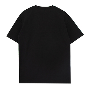 Camiseta de manga corta a la moda para mujer, nueva almohadilla asimétrica para el hombro, sin tirantes decoración, diseño plisado, dulce teñido liso - Product Image 2