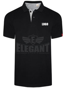 Polo homme personnalisé avec logo, tissu en coton, polos homme unis, logo personnalisé, polos homme de qualité supérieure - Product Image 6