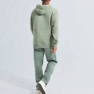 Sweat-shirts à capuche pour hommes, coupe classique, 100% coton, imprimés, pour l'hiver - Product Image 4