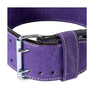 เข็มขัดหนังแท้สำหรับยกน้ำหนัก13มม. เข็มขัดออกกำลังกาย - Product Image 6