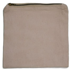 Vente en gros de magnifiques trousses à fermeture éclair, logo personnalisé imprimé, trousse de maquillage en coton, sacs de rangement réutilisables, sacs cadeaux pour un usage quotidien avec un MOQ faible - Product Image 6