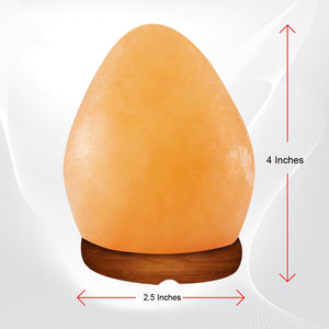 โคมไฟเกลือคริสตัลสีชมพูทรงไข่ธรรมชาติหิมาลัยชามสไตล์ปากีสถานสำหรับตกแต่งบ้านงานฝีมือตามธรรมชาติงาช้างตามธรรมชาติ - Product Image 4