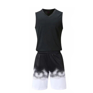 Uniforme de baloncesto para hombre con logotipo personalizado, ropa deportiva de poliéster de diseño personalizado, conjunto de ropa deportiva estampada - Product Image 3