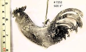 เครื่องประดับแขวนรูปดาวคริสต์มาสแบบสองด้านเครื่องประดับรูปซานต้าโลหะอุปกรณ์ตกแต่งคริสต์มาสสำหรับตกแต่งบ้าน - Product Image 6