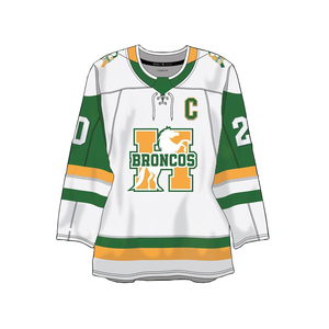 Maillots de hockey sur glace d'équipe personnalisés tissu durable broderie de logo conception personnalisée impression par sublimation service maillots de hockey - Product Image 5