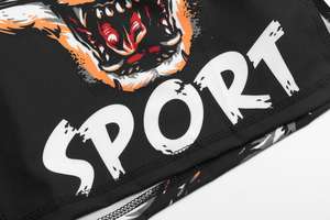 Pantalones cortos MMA hechos a medida al mejor precio, cómodos con decoración de patrón de características elásticas para gimnasio y correr - Product Image 5