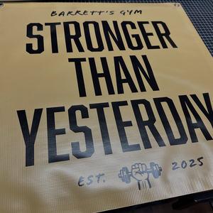 <span class=keywords><strong>Citation</strong></span> de bannière en vinyle de <span class=keywords><strong>motivation</strong></span> de gymnastique portable pour les centres de fitness intérieurs et extérieurs comprend des barboteuses pour suspendre la bannière de <span class=keywords><strong>citation</strong></span> d'<span class=keywords><strong>entraînement</strong></span> - Product Image 3