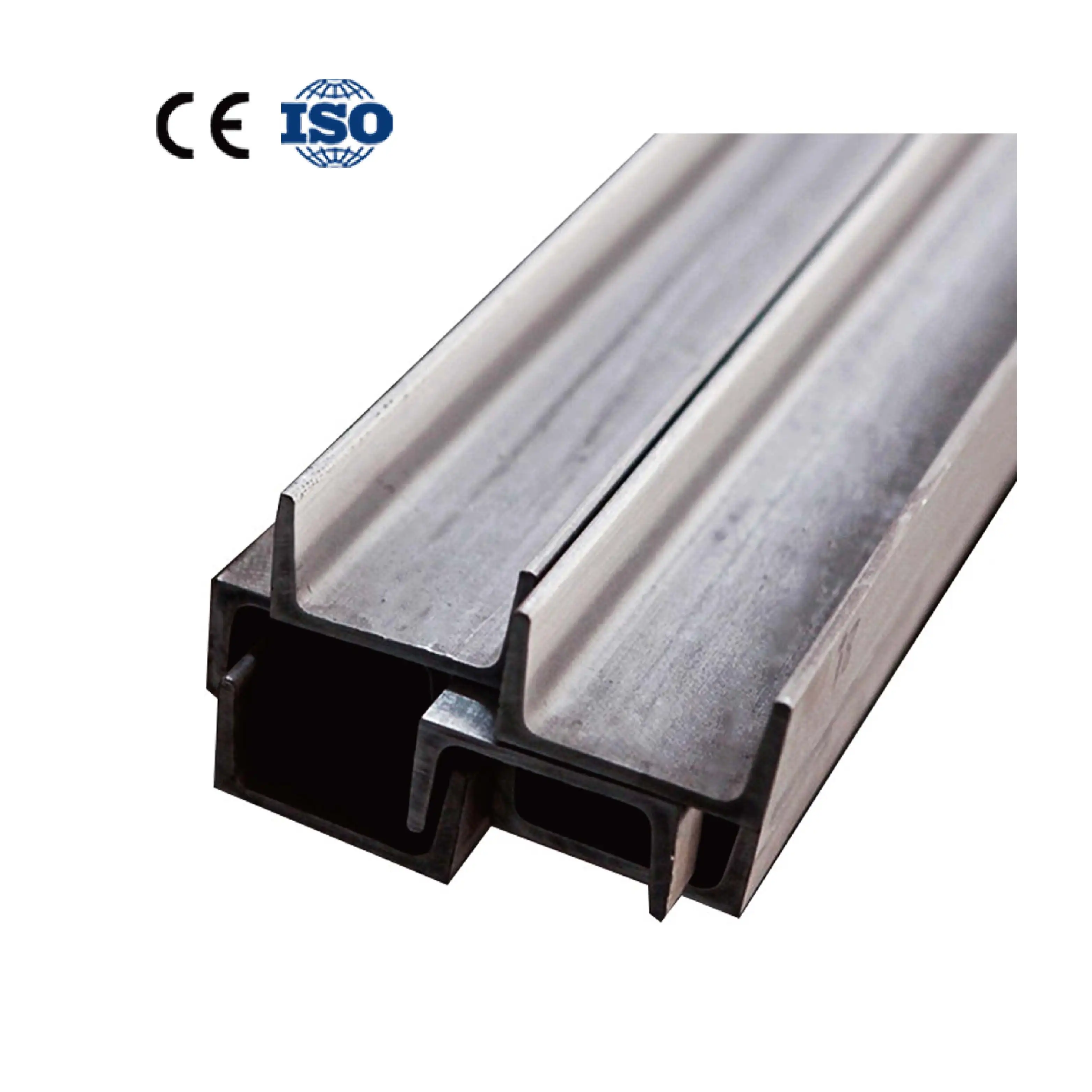 قضيب على شكل حرف u بقناة c من الفولاذ الكربوني الدرجة SS400 A36 بمعايير EN وJIS AISI ASTM GB DIN لأسعار عالية