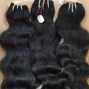 Extension de cheveux crus naturels remy de qualité et de bonne qualité. Meilleur tissage de cheveux humains remy sans perte et sans enchevêtrement. cheveux remy - Product Image 6