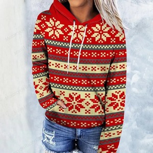 Custom Drop-shoulder Breathable Hoodies 100% Cotton Sublimation Printed Pullover Premium Stylish Hoodies for Woman - Product Image 6