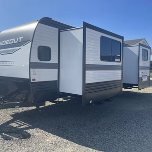 Caravana Usada Keystones RV Hideout East 24FKS 2022, Remolque de Viaje de Acero Inoxidable y Aluminio, Diseño Moderno y Ligero, para 6 Personas - Product Image 2