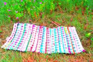 Tapis d'entrée intérieur antidérapant en coton écologique hautement absorbant, tapis de bienvenue pour chien boueux, tapis de camping, lavable, pour l'extérieur - Product Image 3