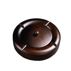 Nuevo Cenicero de Madera para Fumar, Cenicero de Madera y Acero para Cigarrillos, Accesorios para Fumar en Casa u Oficina - Product Image 5