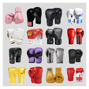 Gants de boxe professionnels synthétiques gants de boxe gagnants gants de boxe en cuir et PU - Product Image 2