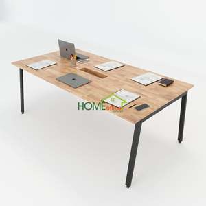 Mesa de Reuniones Aton Concept HBAT011 200x100 de Madera Sólida con Diseño Moderno para Oficina o Sala de Conferencias de Hotel - Product Image 2