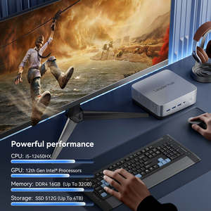 มินิพีซี Leaderhub พร้อม CPU I5-12450HX และ SSD ประหยัดพื้นที่ สำหรับการใช้งานเชิงพาณิชย์และการประมวลผลข้อมูลบนเดสก์ท็อปอย่างมีประสิทธิภาพ - Product Image 2