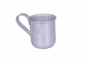 Taza de Aluminio de Primera Calidad con Asa, Taza Multiusos de Metal Plateado para el Hogar, la Oficina y Hoteles, Duradera - Product Image 5