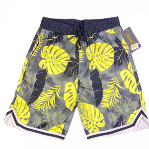 Bermuda d'été à motif de feuilles pour hommes, short de jogging surdimensionné en molleton de coton véritable Super épais de qualité supérieure - Product Image 6