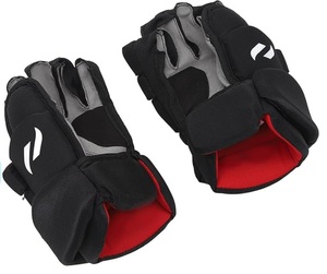 Guantes de hockey sobre hielo negros personalizados de estilo profesional a un precio - Product Image 1