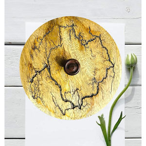 Vajilla tallada de madera elegante, olla de madera hecha a mano, perfecta para usos de cocina, artículos de moda, artículos de Hotel y accesorios de cocina - Product Image 6