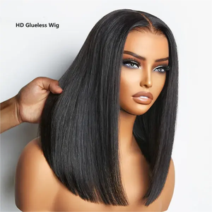 Highly Recommended Women's Virgin Chinese High Quality <b>Full</b> <b>Lace</b> Straight <b>Wig</b> Transparent Human Hair Product - Product Image 6