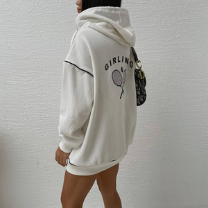 Vente chaude Automne sweat à capuche à manches longues pour homme en couleur unie avec couleur et tailles personnalisées - Product Image 3