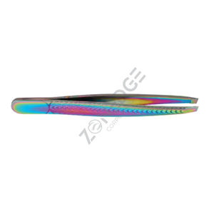 Nouvelle pince à épiler à sourcils avec logo personnalisé pince à épiler à sourcils pointu en acier inoxydable - Product Image 2