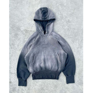 Sweat-shirts à capuche pour hommes en coton 100% de haute qualité, séchage rapide, hiver, du Pakistan, confortables, hiver, 100% coton, polaire vintage - Product Image 4