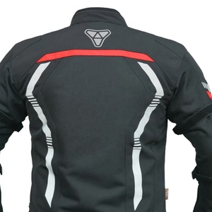 High Quality Men's Motorbike Racing <b>Biker</b> <b>Jacket</b> Waterproof Cordura Textile with Removable Polyester Printed Sportswear OEM - Product Image 6
