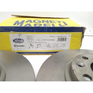 Coppia Dischi Freno Anteriori PEUGEOT 508 Berlina (10>14) DF0414 Diesel 1.6 - Product Image 3