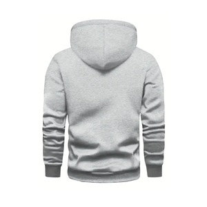 Pull à capuche à poche kangourou imprimé personnalisable pour homme Sweat-shirt coupe ample à manches longues hiver décontracté léger extensible solide - Product Image 2