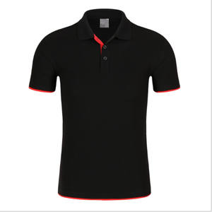 Alta calidad Unisex poliéster/algodón Jersey Golf para Polo camisa de moda patrón sólido personalizado para Polos hombres uso Casual - Product Image 5