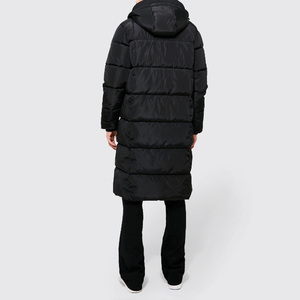 Men's Heavyweight Warm <b>Long</b> Jacket Custom Design Hooded X-<b>Long</b> Winters Wear High Quality <b>Canvas</b> New Arrival Hot Selling Casual - Product Image 5