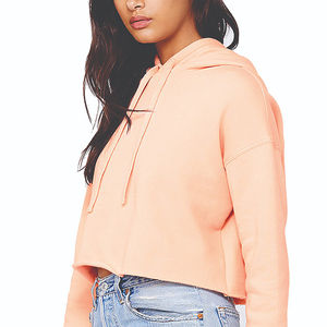 Nueva Llegada, Sudadera Corta de Alta Calidad 100% Algodón para Mujer, Manga Larga, Impermeable, Ecológica, Estilo Casual Urbano, con Logotipo Frontal - Product Image 5