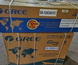 Climatiseur split GREE pas cher 12001-15000 BTU, refroidissement et chauffage, unité intérieure et extérieure avec télécommande - Product Image 1