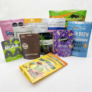 Side Gusset <b>Bag</b> for Coffee/Tea Packaging - Aluminum Foil Laminated Material, Custom Size OEM, High Barrier, Made in Vietnam - Product Image 6