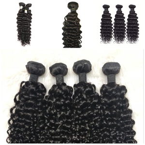 Trama de cabello crudo humano recto peruano Remy Premium sedoso y natural - Product Image 1