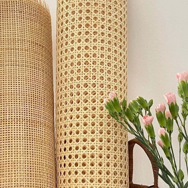 Rotolo di fettuccia di canna di Rattan vietnamita per realizzare mobili moderni-Serena