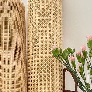 Premium Natural Rattan Cane Webbing Roll, Rattan Hexagon Weave for DIY  Projects, Rattan Furniture. Super Durable and Tough 