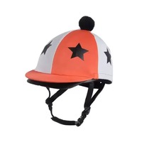 Casco de Equitación Ajustable, Duradero, Seguro y Antideslizante de Silicona/Plástico/Metal para Adultos Unisex, Personalizable