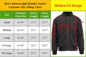 Blouson aviateur MA-1 pour homme, poids lourd - Product Image 5