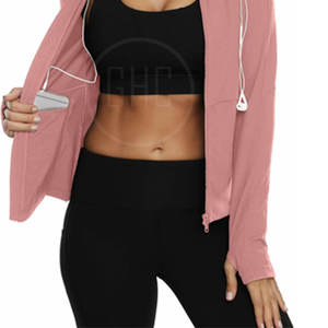 แจ็กเก็ตโยคะของผู้หญิงผ้าฝ้ายระบายอากาศพิมพ์ย้อมสีสำหรับ2025 - Product Image 6