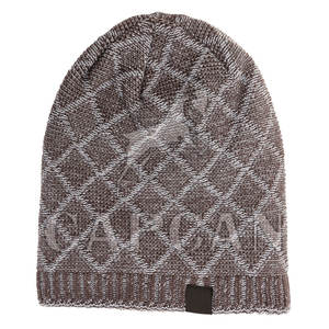 Elegante ropa informal Último estilo Beanie Cap 100% Lana Gorras de alta calidad Tamaño personalizable para viajes - Product Image 1