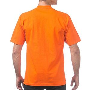 Camiseta informal de algodón 220 GSM 100% para hombre, camiseta en blanco de talla grande de punto personalizada de alta calidad, camiseta transpirable de manga corta de peso pesado - Product Image 2