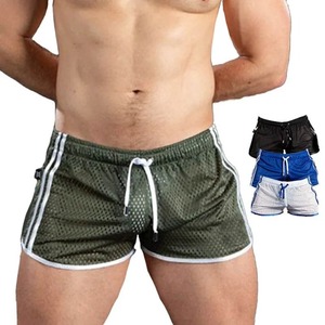กางเกงขาสั้น2025ขาสั้นสำหรับผู้ชายกางเกงวิ่งเท่ๆระบายอากาศได้ดีชุดใส่ไปยิมว่ายน้ำชุดใส่ออกกำลังกายเนื้อผ้าตาข่ายแห้งเร็ว - Product Image 1